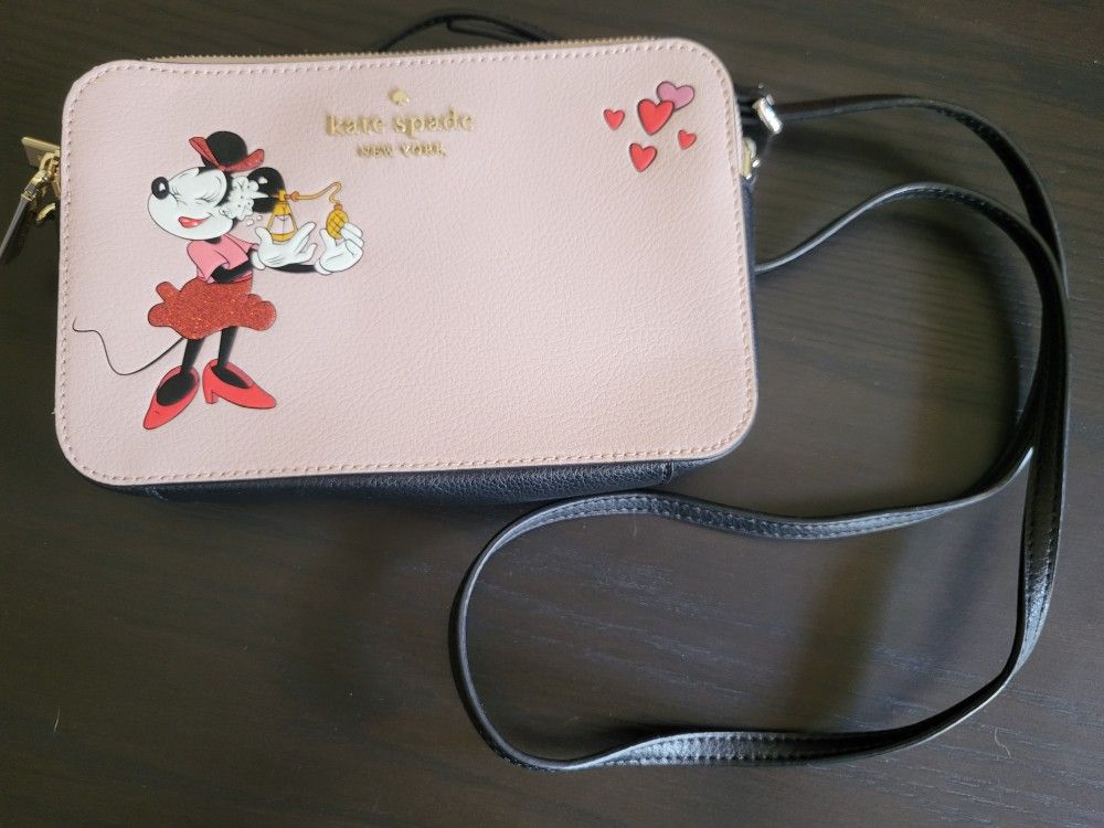 Kate Spade Bags Disney X Kate Spade New York Minnie Mouse Double Zip Crossbody