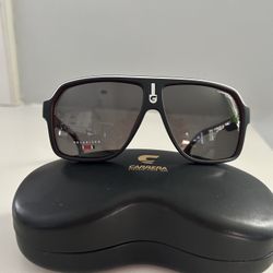 Carrera Black And Red Aviators