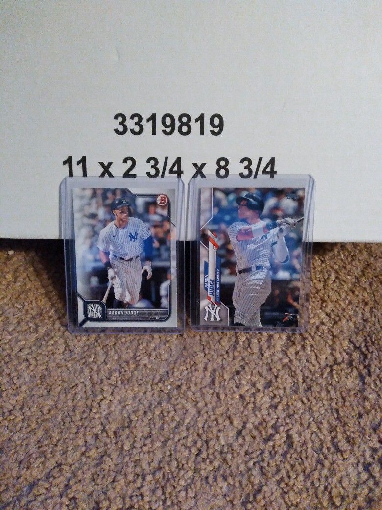 2 Aaron Judge Baseball Cards For Sale