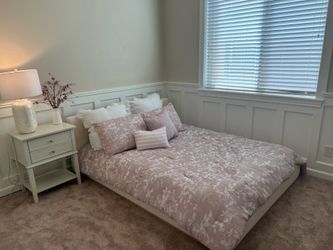 Low profile bed frame