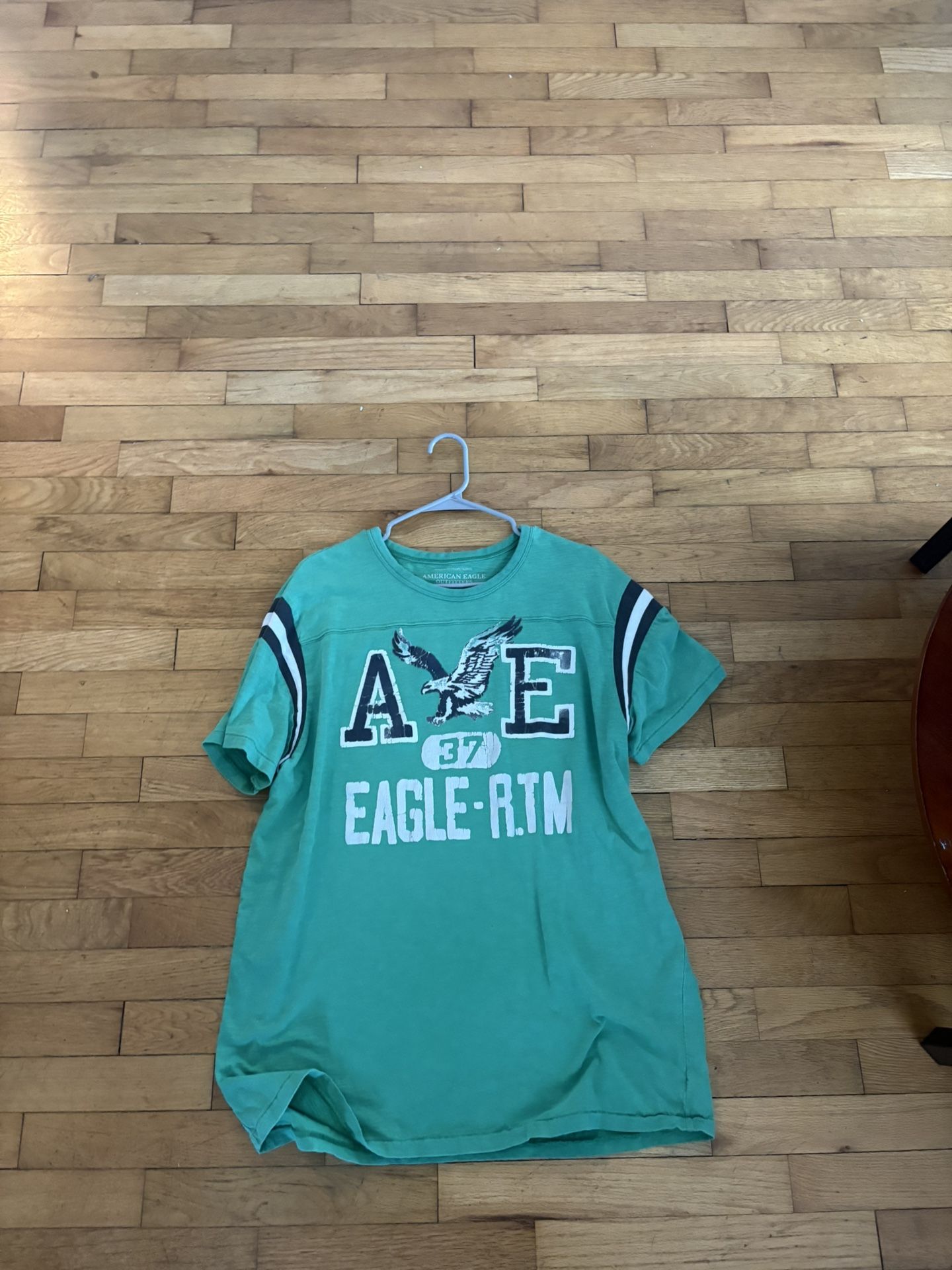 american eagle green vintage shirt size xl