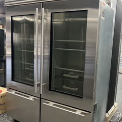 Subzero Stainless Steel Refrigerator/Freezer Built In 60” Set 