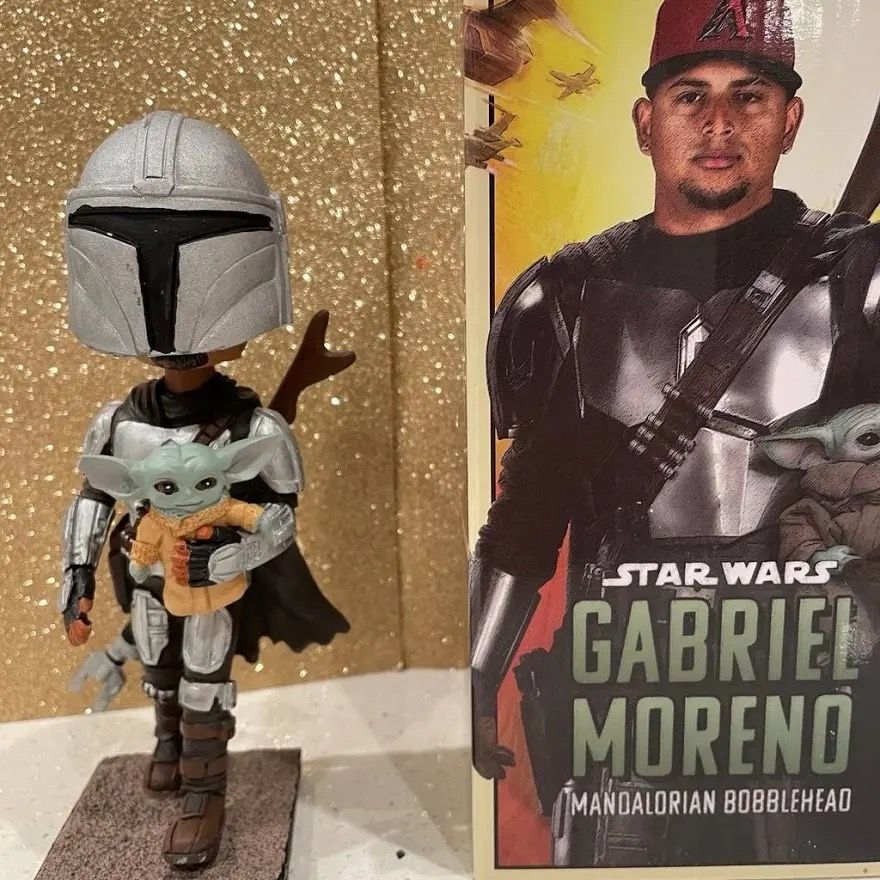 Star Wars Mandalorian DBacks Bobble Head