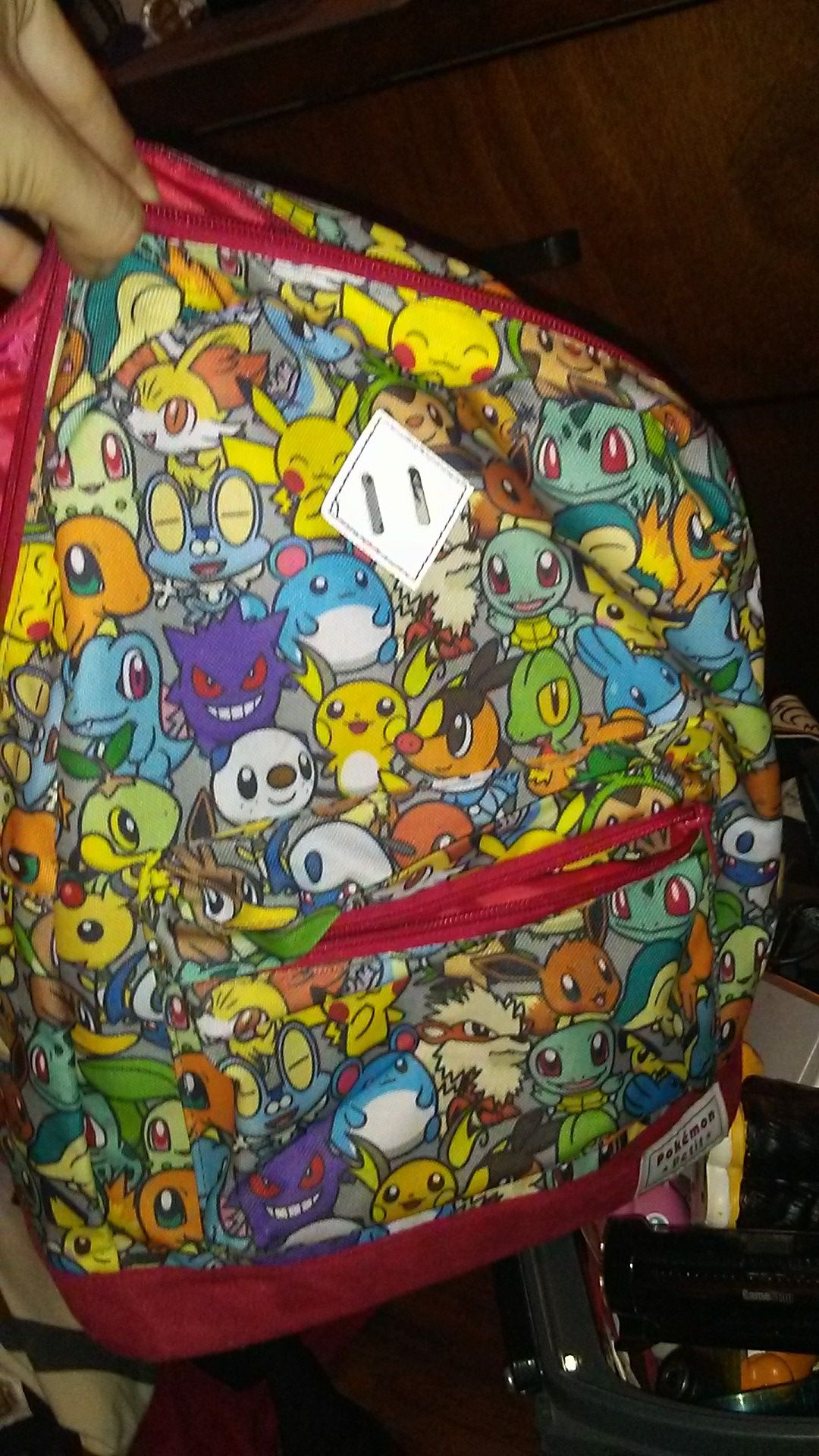 Petite pokemon bag. Brand new kid or women size. Perfect for holding collectibles or going bavk to school
