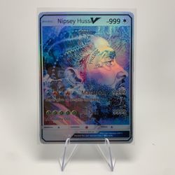Nipsey Hussle Pokemon TCG Custom Trading Card
