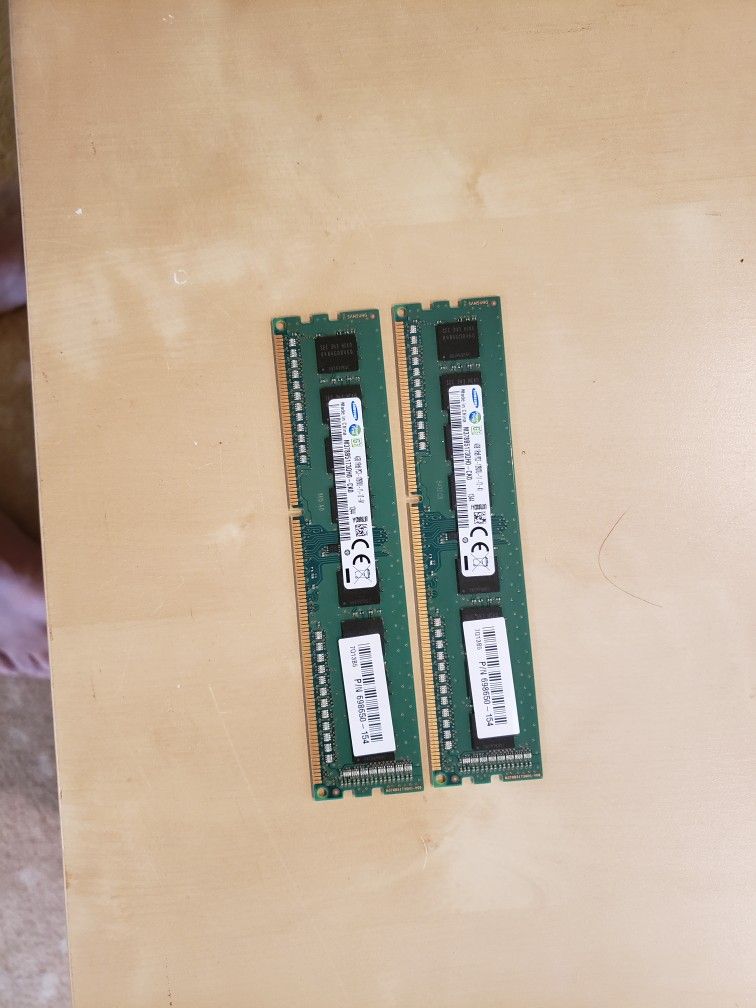 COMPUTER MEMORY 8GB PC3 2X4 DDR