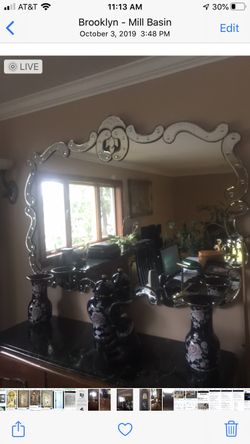Antique mirror