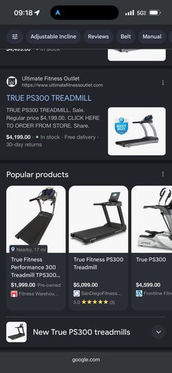 True Treadmill
