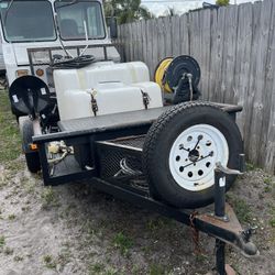 Pressure Clean And Soft Wash Trailer 