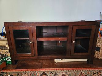 52" Chocolate Oak TV Console