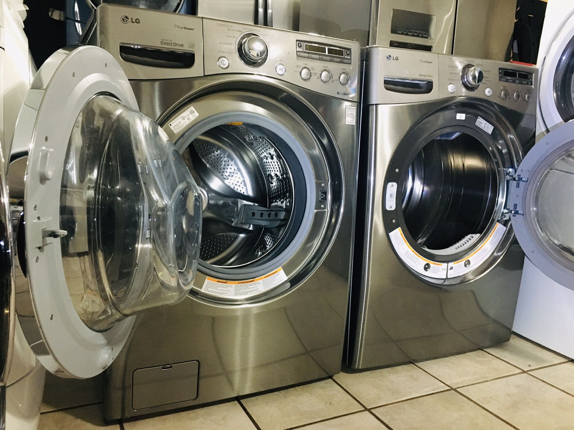 Washer and dryer