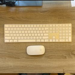 Apple Keyboard With Numberpad And Mouse