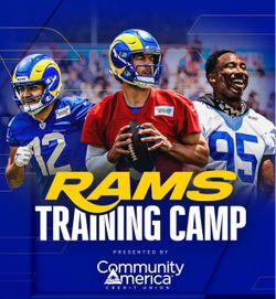 Rams 2026 Training  Camp August 5th
