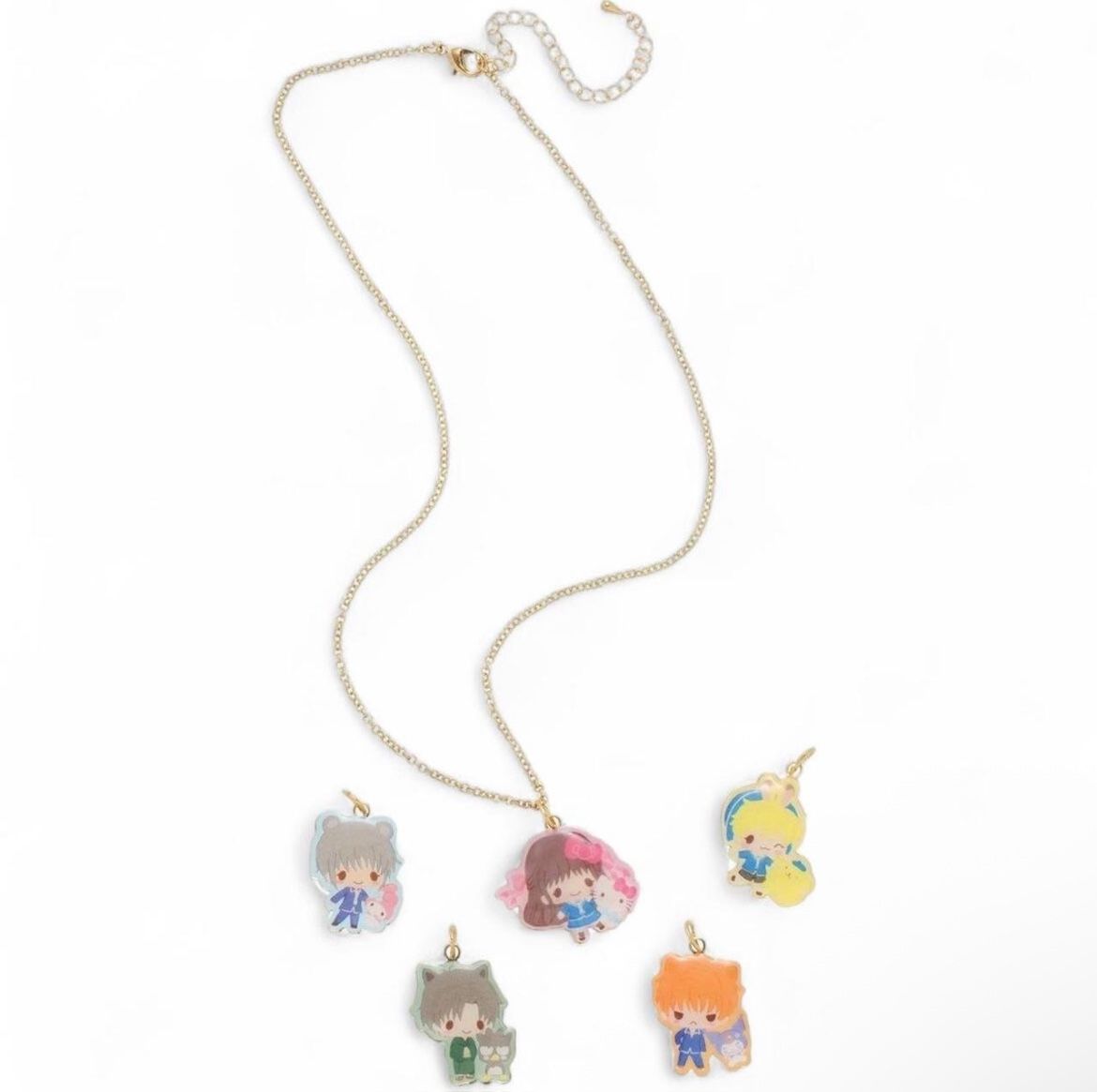 Sanrio x Fruits Basket Charm Necklace