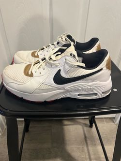 Nike Air Max SC Sneakers White Black Gold size 9