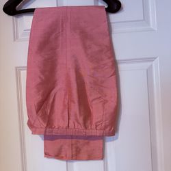 Pink silky pants
