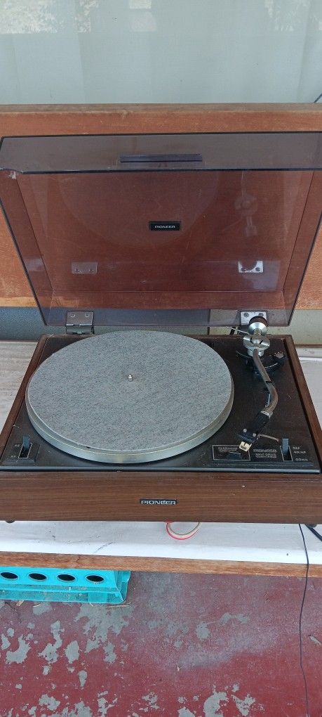 Pioneer Pl-12d Vintage Turntable Doesn't Spin
