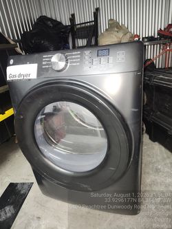New GE Gas dryer