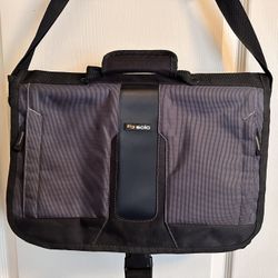 Solo Laptop Bag Black & Gray 