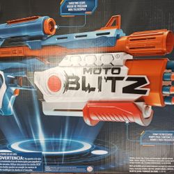 NERF Elite 2.0 Motoblitz Blaster NEW