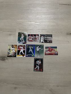 Mike Trout, Baseball Cards And Others
