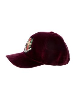 Brand new never worn Gucci velvet baseball cap