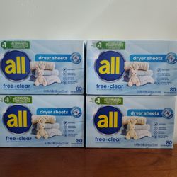 All Dryer Sheets 