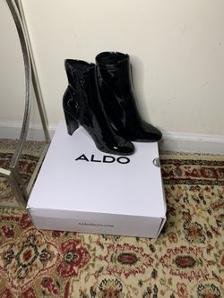Aldo, Black Booties 