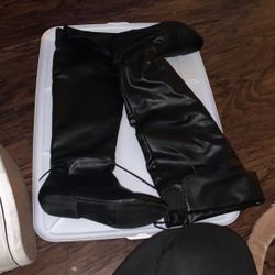 Wide Thigh High Boots