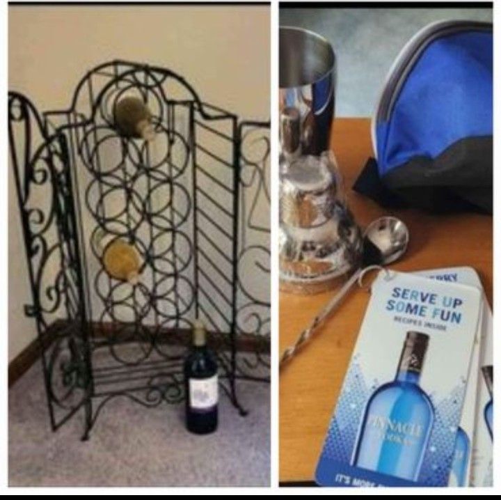 BEVERAGE RACK $45 Or New Travel Bar Backpack $35 Holmdel Nj