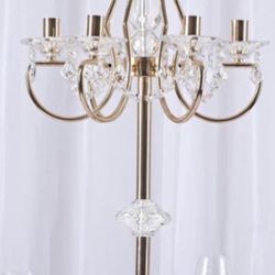 Tall Gold Candelabra 