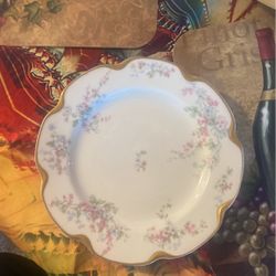 Vintage Gold Lay Plate