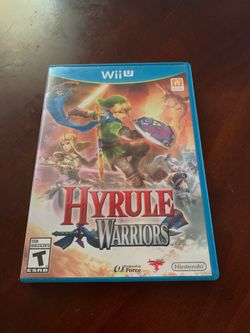 Hyrule Warriors for Wii U complete in box legend of Zelda game