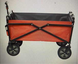 Folding utility wagon