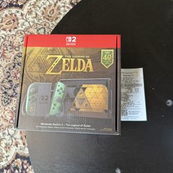 Switch 2 – The Legend of Zelda – 40th Anniversary Edition