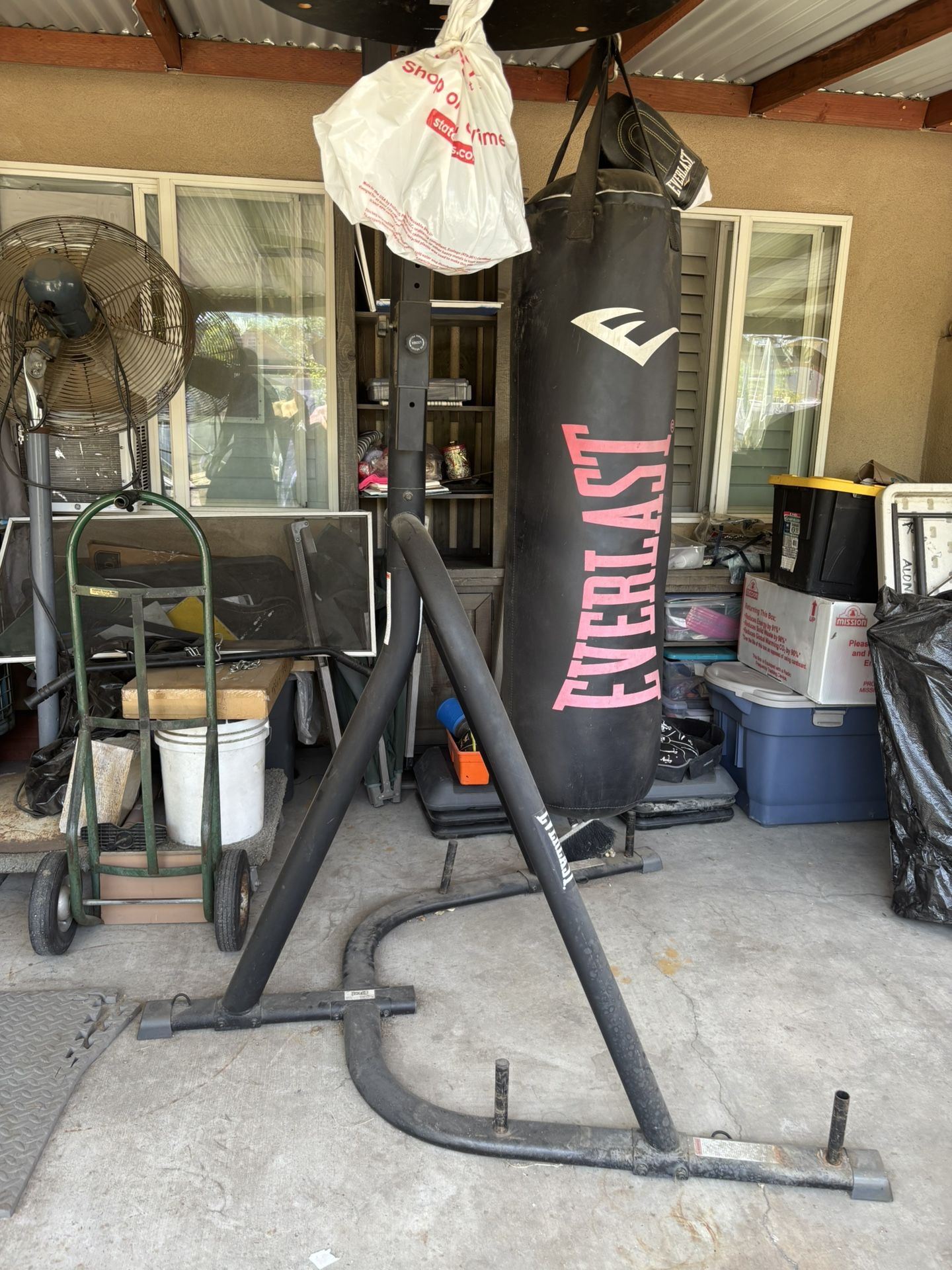 Punching Bag & Stand