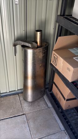 Nissan frontier muffler