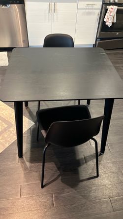 Small kitchen table 2 chair set