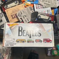 The Beatles Hot Wheel Cars 