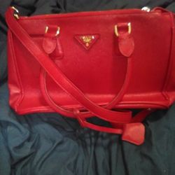 Prada milano dal 1913 purse red cheap