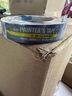 Dolphin Blue Painter's Tape Roll