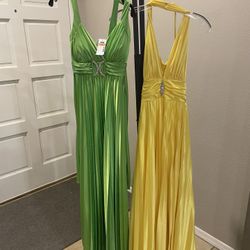 Prom  dresses. Some worn once and some are brand new(never worn) sizes are XS,S,M