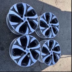 4 — 18x7 5x4.5 5x114.3 Stock Enkei Subaru Outback Forester Crosstrek Wrx Wheels Rims!!!!!!