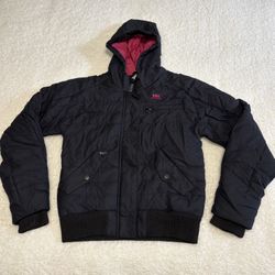 Helly Hansen Women Black Vintage Duck Down Puffer Jacket