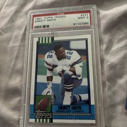 1990 Emmitt Smith Topps Traded Card
