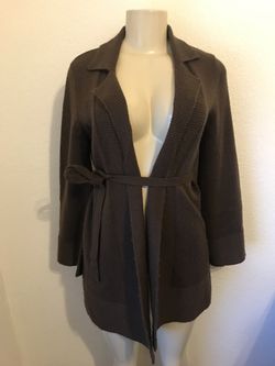 Hm Jacket Sweater Brown