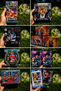 Sealed Pokemon, NFL, NBA & More