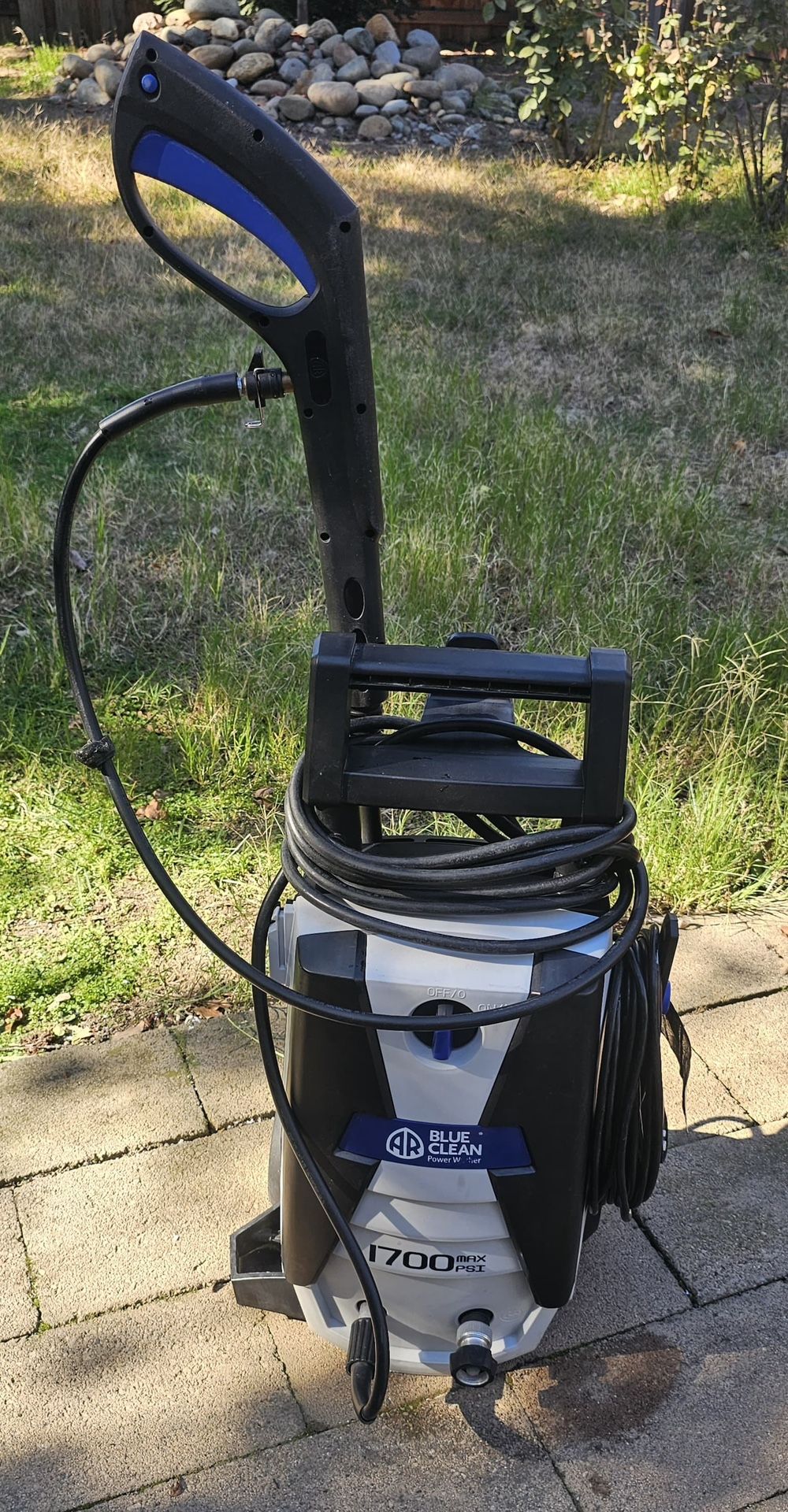 AR Blue Clean 1700 PSI Electric Pressure Washer Power Washer Works Great