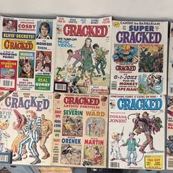 Vintage Crazy and Cracked Magazines $5 each or $50 for All