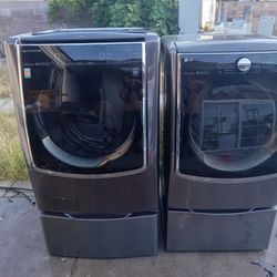 Lg Washer And Electric Dryer 